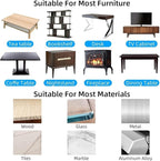 2Pack Clear Edge Protector Strip,1.57in x 9.84FT(19.68FT Total),Sharp Edge Wrap Cover Tape,Self Adhesive Protective Bumper Guards for Cabinet Door Desk Table Bed Furniture,Kitchen Countertop