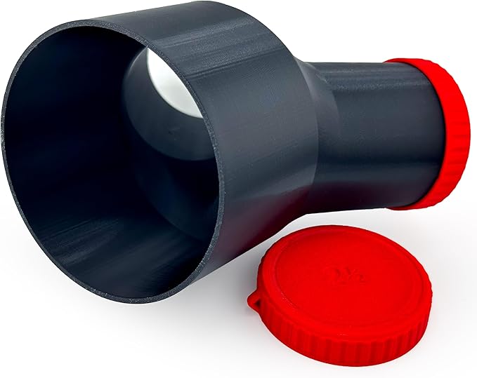 4" to 2-1/2" 2-Way Dust Collection Splitter Junction Fitting, Multi Port Fits Standard Hoses and Shop Vac Accessories, Dust Medusa