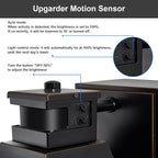 Porch Lights with GFCI Outlet,Dusk to Dawn Motion Sensor Outdoor Lights,3 Light Modes Black Front Door Lights,Waterproof Outside Wall sconces for House Patio Garage (2 Pack)