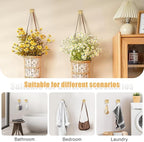 TURS 5-Pieces Bathroom Hardware Accessories Set Stainless Steel Brushed Gold Towel Bar Holder Sets, Wall Mounted,Q7LSJ-P5