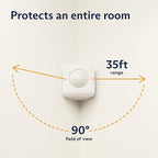 SimpliSafe 8 Piece Wireless Home Security System - Optional 24/7 Professional Monitoring - No Contract - Compatible with Alexa and Google Assistant , White