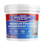 Polyurethane Waterproof Coating, 0.4 Gallon / 51 Fl 0z., Light Grey, Polyurethane Coating for Multi-Surface Leak Repair Roofs, Gutters, Basements, Indoor and Outdoor Liquid Water Proof Sealant