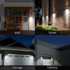 30W LED Wall Pack Light, 3600LM, 5000K Daylight, 120Vac Led Porch Lights, IP65 Waterproof Outdoor Security Lighting for Garage Warehouse Garden, ETL Certified, 1 Pack