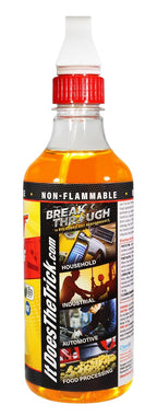 Non-Toxic Penetrating Oil | Eco-Friendly, Non-Flammable, Food Grade & Biodegradable | Rust Inhibitor | 3-in-1 Lubricant, Penetrating Oil, and Degreaser by Trick Shot® USA Made | 16 oz. Spray Bottle
