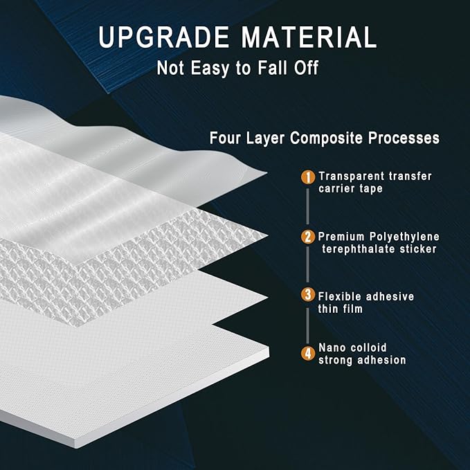 Reflective Mailbox Numbers 2 Inch (0-9) for Outside House Address Number Stickers for Mail Box White Self-Adhesive Stickers-Waterproof and UV Resistant Signs, Door, Address Farmhouse Decor(6 Sets)