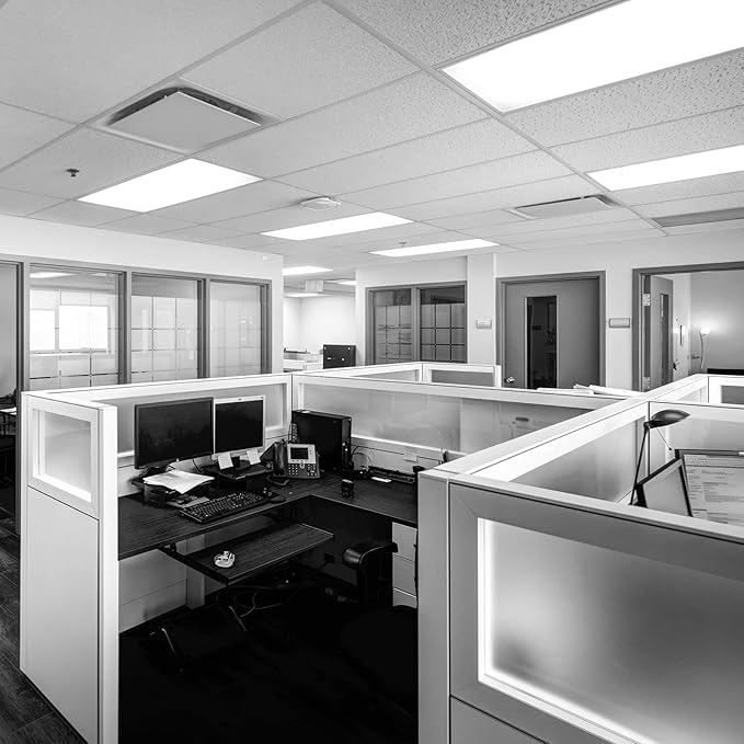 LUXRITE F17T8/841 17W 24 Inch T8 Fluorescent Tube Light Bulb, 4100K Cool White, 1350 Lumens, G13 Medium Bi-Pin Base, LR20752, 12-Pack