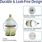 ALITZ RP32104 Shower Cartridge Replacement for Delta Monitor 1700 Series (1998–2005), Upgraded Brass Stem, Fix Leaks & Restore Pressure, Compatible with Delta Tub/Shower Faucets