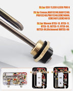 Water Heater Element Replacement Fit for Eco Eemax Rheem, Replace HE 55220, 5500W Titanium Water Heater Element with Rubber Gasket