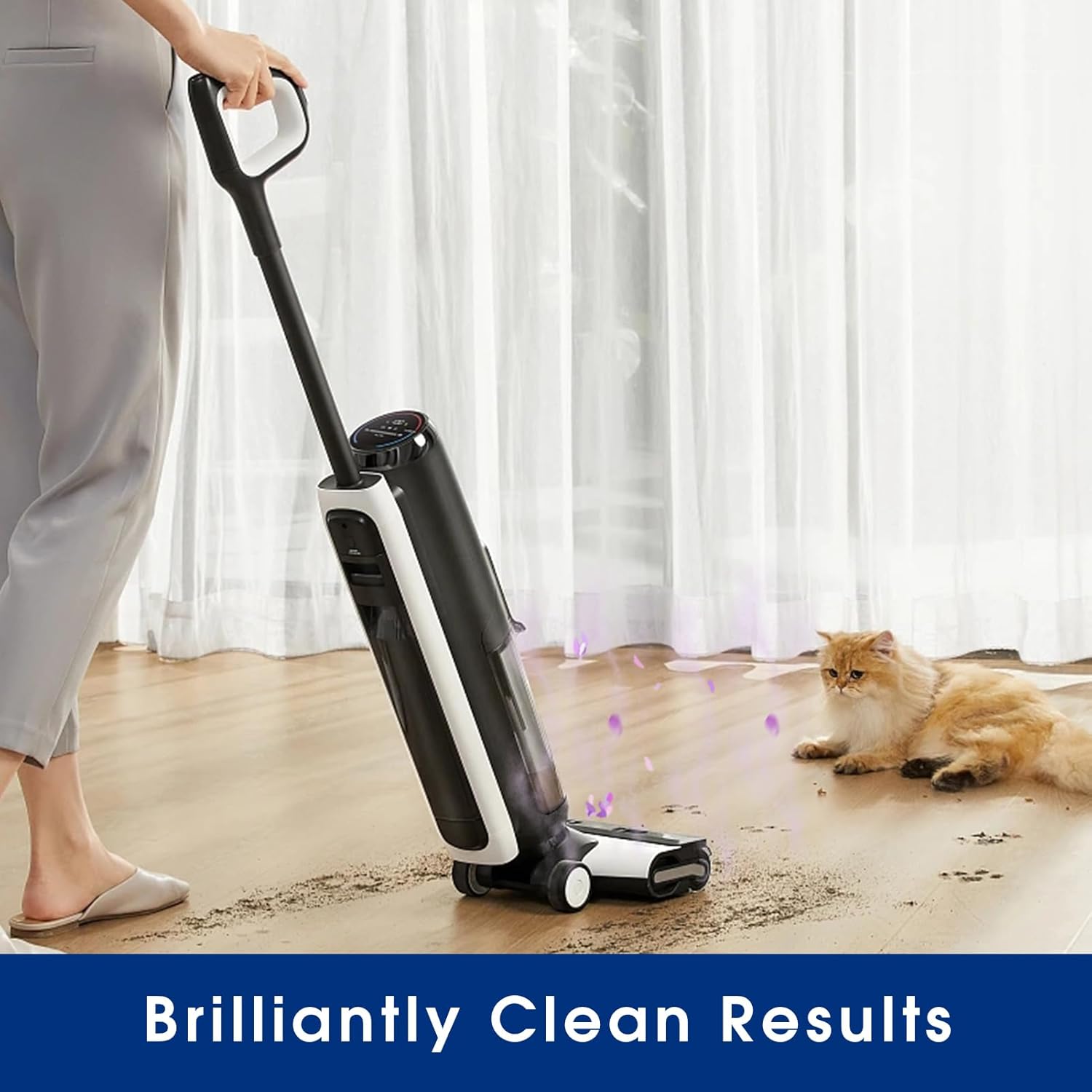 Deep Cleaning & Deodorizing Solution, 33.8FL OZ/1L, Designed for Tineco, Compatible with Floor One Series & Floor Series (EXCEPT S5 Steam/S7 Steam/FLOOR 5 Steam), Lavender Fragrance