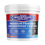 Polyurethane Waterproof Coating, 0.4 Gallon / 51 Fl Oz., Black Roof Sealant Multi-Surface Leak Repair Roofs, Foundations, Basements, Garages, Indoor and Outdoor Liquid Water Proof Sealant