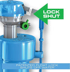 Danco HYR460 HyrdroRight Water-Saving Toilet Tank Repair Kit with Dual Flush Valve, Includes Dual Push Btton Handle in Chrome