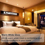 GU4 Halogen 5W, 6 Pack GU4 Base MR11 12V 5W, Long Lasting GU 4 MR 11 Dimmable with Glass Cover, MR 11 Warm White 2800K Fiber Optic Light Bulb, MR 11 Bulb with GZ4 Bi Pin Base