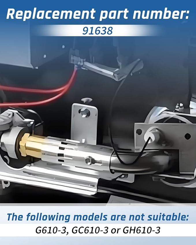 91638 Main Burner Fit for Dometic Atwood LP Gas 6 Gallon Water Heaters