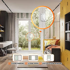 Metal Locks for Windows and Doors Window Sash Locks White ZUONAI 4 Pack Vinyl Window Sash Locks for Double Hung Window Latch Lock Replacement Security for Vertical and Horizontal Sliding Windows