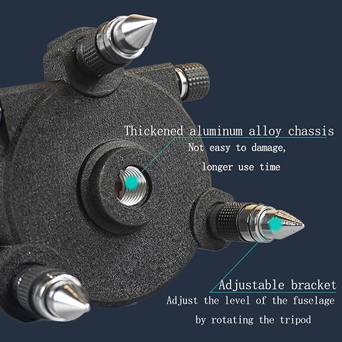 (Outdoor Laser Level) Picture Hanging Tool Green Light Lasers 5-Lines Laser Outside Leveler 360 Self Leveling Super Bright With 360° rotating base and strong light spot Digital display battery