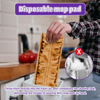 10 Pack Disposable Power Mop Pads for Swiffer Power Mop Pads, Compatible with Swiffer Power Mop Refills, Unscented Spray Replacement Floor Cleaning Refills for urface/Hardwood Floor Cleaning