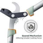 PrunePro Loppers for Tree Trimming Branch Cutter Heavy Duty Tree Pruner Rust Resistant Sharp Steel Blade Tree Limb Trimmer