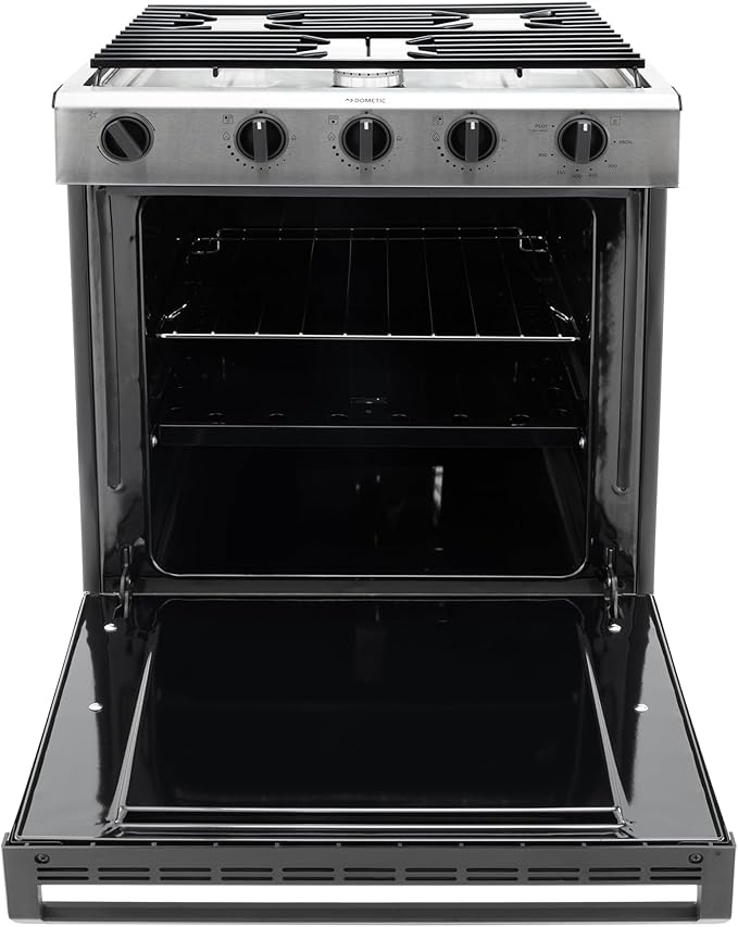 Dometic 960005522 (50447) Range/Oven 21" 3 Burner S.S.