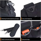 FASTECH 20-inch Wide Mouth Tool Bag with Water Proof Molded Base, Waterproof Tool Organizer Bag for Men with Adjustable Shoulder Strap (20INCH)