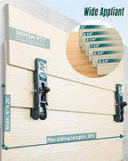 Upgraded Siding Installation Tools for 5/16-Inch, 3/8-Inch, 7/16-Inch Fiber Cement Lap Siding - Gauge With Adjustable Reveals, Polycarbonate Body, 2 Packs