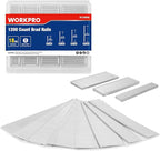 WORKPRO 1200 Count 18 Gauge Brad Nails, (2＂,1-1/2＂,1-1/4＂,3/4＂), Universal Brad Nail Gun Nails for Pneumatic & Electric Brad Nailers
