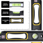 40'' Magnetic Bubble Level, 40 inch, with 180°/45°/90° Angles 800MM Level-1000mm