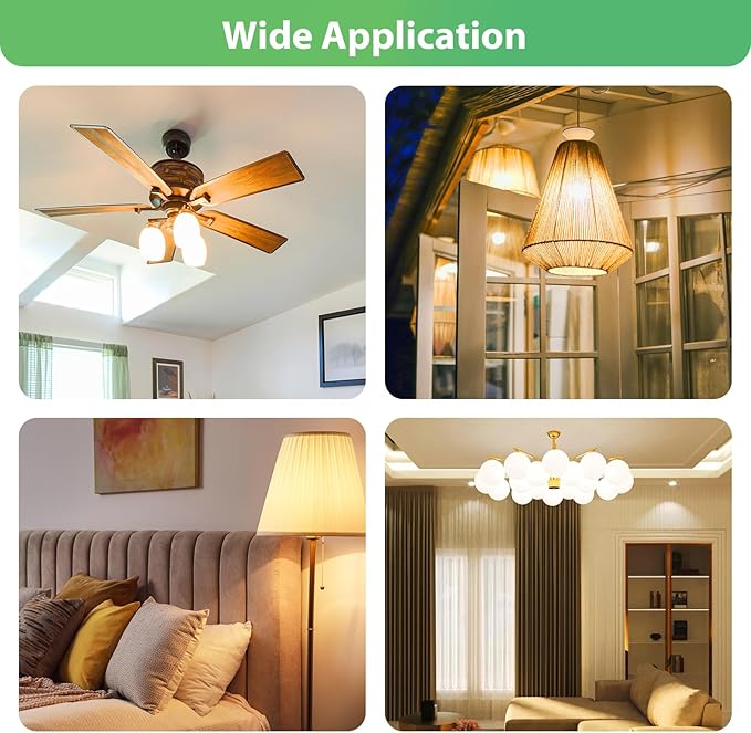 LED Refrigerator Light Bulb, 40 Watt Equivalent, 120V, Fridge Light Bulb 2700K Soft White, A15 Appliance Bulb 5.5W for Freezer, 650LM, E26 Standard Base, 120V, Non-Dimmable, 2 Pack