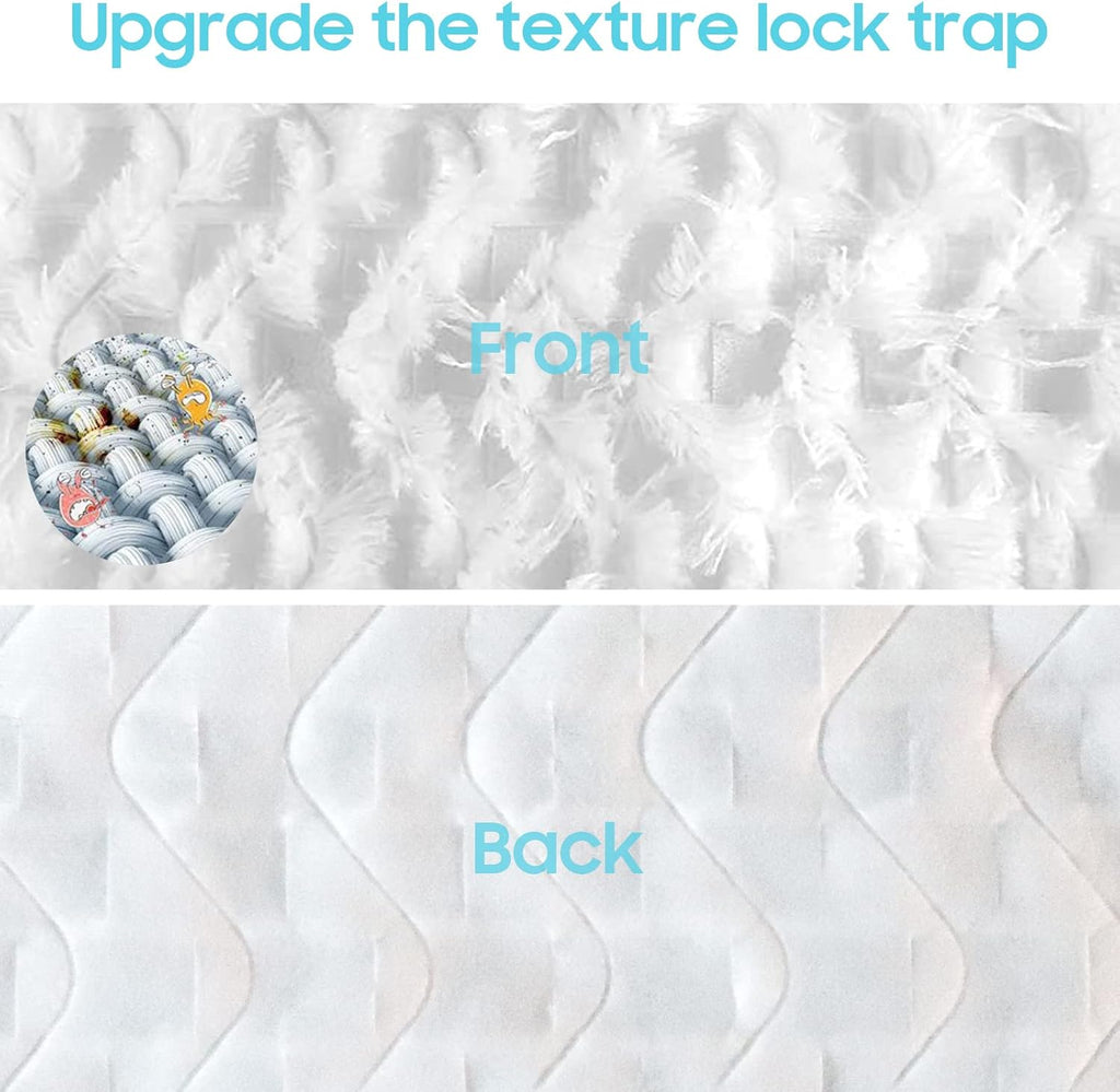 AIR U+ Upgraded Heavy Duty Pet Dry Sweeper Pads for Swiffer Dry Sweeping Cloths Refills, 60 Count