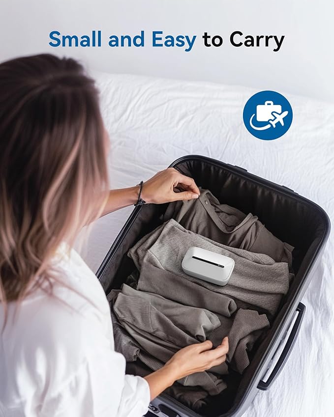 SITERWELL Plug in Carbon Monoxide Detector 10 Year Battery, CO Alarm Detector with Electrochemical Sensor and Sound Warning, AC Powered Portable Carbon Monoxide Detector for Home Office Travel,2-Pack