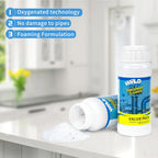 Wild Tornado Sink and Drain Cleaner,The Pipe Dredge Quick Unclog For Kitchen Toilet Sink Drain Quick Cleaning Tool.（5pcs）
