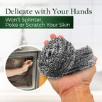 Stanley Home Products Stainless Steel Kitchen Scouring Cleaners (6 Cleaners Included)