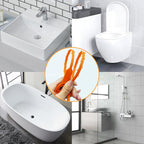 Drain Clog Remover, 25.2inch Flexible Long Pipe Snake Hair Clogs Catcher Cleaner Tool for Toilet, Kitchen Sink, Bathroom Tub, Sewer Drain