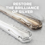 Wright's by Weiman Silver Cleaner and Polish Cream with Polishing Cloth, Ammonia-Free, Gently Clean & Remove Tarnish without Scratching