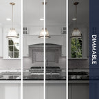 LUXRITE A19 LED Light Bulb 60 Watt Equivalent, CRI90, 5CCT 2700K 3000K 3500K 4000K 5000K, Dimmable, 800LM, Standard LED Light Bulbs 9W, E26 Base, ETL - Perfect for Lamps and Home Lighting (12 Pack)