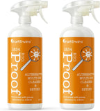 Hypochlorous Acid Cleaner | HOCl 500 PPM | Multi-Surface Cleaner for Home, Gym, Office, Pets & Commercial Use | 32 fl oz - 2pack