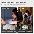 Jensense Edison LED Light Bulbs E26 Bulb 60 watt Equivalent Dimmable Light Bulbs 4000K Natural White Vintage 7W Edison Bulbs 110V 120V 800 Lumen CRI90, 4 Pack