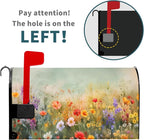 Kawani Spring Floral Mailbox Cover Magnetic 21x18 Inch Spring/Summer/Easter Decor