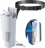 Feekoon Window Cleaning Holster with Belt, Detachable Side Bucket on a Belt, Squeegee Holder Tool Belt, Carry Multiple Tools on Your Waist, Window Cleaning Tools Kit Ideal for Window Cleaners