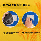 Metal Polish (16oz) & Chrome & Aluminum & Stainless Steel Polish, Multi Purpose Polish, Cleaner, Restorer and Protectant Compound for Metal Chrome Aluminum and Stainless Steel