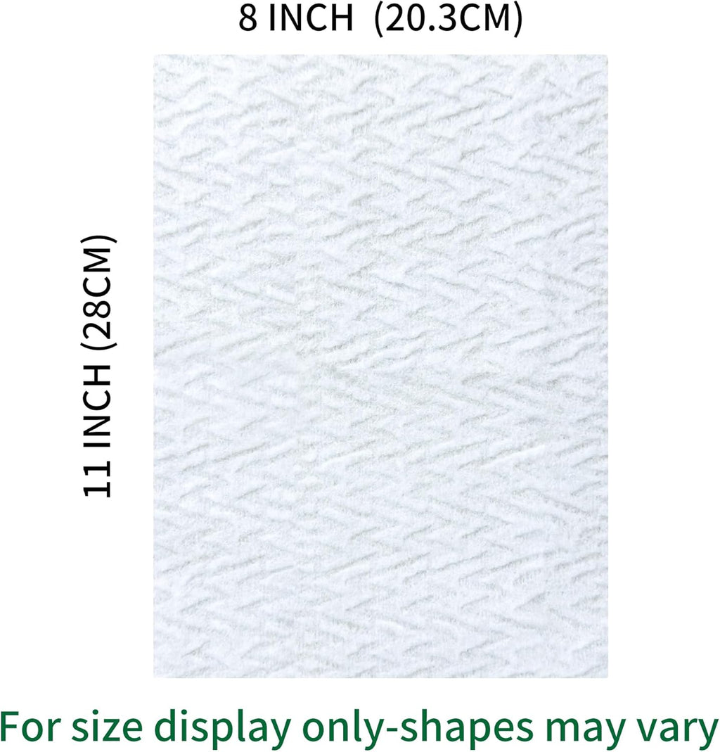 Dr.Easy Dry Sweeping Cloths,72ct Disposable Mopping Pads Refil Pack,fits SWIFFER Sweeper and Other Electrostatic Mop Heads for Floor Mopping and Cleaning.Bigger Size 8x11in,Catch& Lock Dirt & Hair.