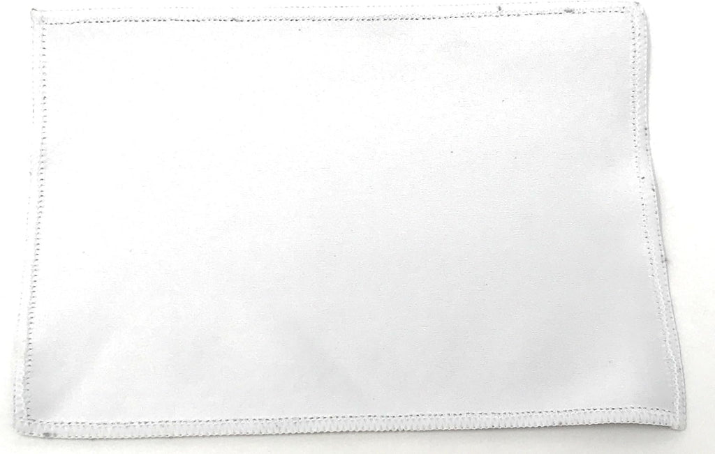 20 Bulk 7" x 5" Blank Tech Cleaning Micro-Fiber Cloths - Ready for Heat Press or Sublimation on One Side (Grey Plush on Back)