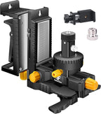 FenoGan laser level accessory kit 360 ° base, upgraded base stability bracket, with 5/8-inch threaded interface, multifunctional magnetic rotating base with tilt angle adjustment, and adjustable clamp