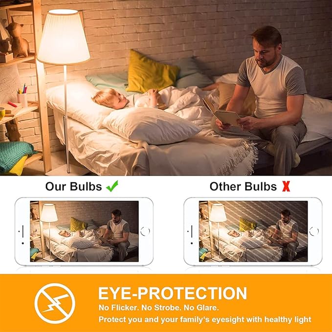 LEOOLS Dimmable G16.5 LED Bulbs,E26 Edison LED Light Bulbs,6W Equal 60 Watt Light Bulb,600lm,Amber Warm White 2700K,Globe Light Bulb for Pendant,Vintage LED Filament Edison Bulb With Decorative,6Pcs