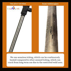 316 1000W Fully Submersible, Portable Electric bucket and Hot Tub immersion Water Heater with Temp Control, GFCI Leakage Protection for Bathtubs, Buckets, Pool, Baptistry & inflatable pool