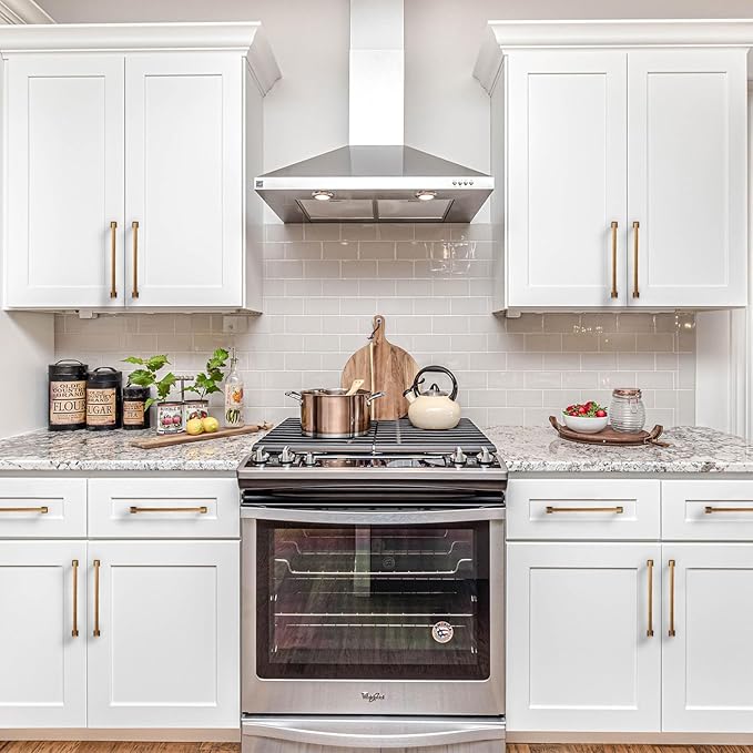 10 Pack Antique Brass Cabinet Pulls 7.5 Inch Kitchen Cabinet Handles Vintage Drawer Pulls Kitchen Handles for Cabinets Retro Dresser Pulls Drawer Handle