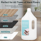 Floor Cleaning Solution,82 Fl Oz - Compatible with L10s Ultra/L20 Ultra/X50 Ultra/L10s Pro Ultra/X40 Ultra/L40 Ultra/X30 Ultra/L30 Ultra Series,Low-Foam Pet & Kid Friendly（Unscented）