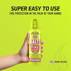 HALT! Fire Fighting Foam Spray – Non-Toxic, PFAS Free, Easy to Use, Store & Find in Emergency – Compact & Portable – Ideal for Home, Kitchen, Apartment, Car, BBQ, Tailgate – Made in USA (Single Pack)