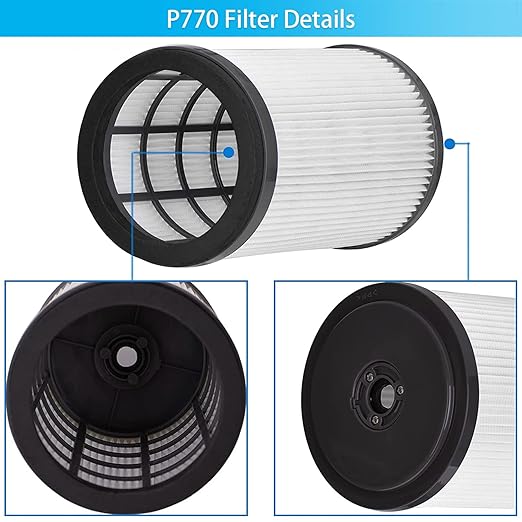 Vacuum Filter Fit Ryobi P770 18V ONE+ Cordless Wet/Dry Vac Filter # 31305200