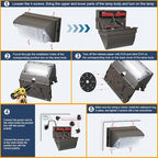 120W LED Wall Pack Light 18000LM 100-277V LED Security Flood Wall Mount Exterior Fixture IP65 Waterproof Commercial Industrial Building Outdoor Wallpack Lights for Barn,Yard,Garage 4 Pack