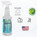 GreenFist PeroxiStar Hydrogen Peroxide All Purpose (Glass, Carpet,Stain Remover) Cleaner (1 Quart, 32 oz - 3 PACK)